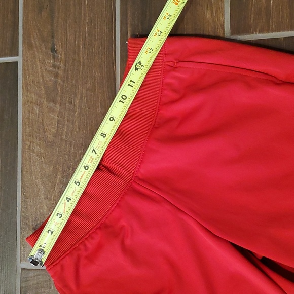 Nike The Athletic Dept Polyester Red Straight Leg Pants Women S - Picture 11 of 15